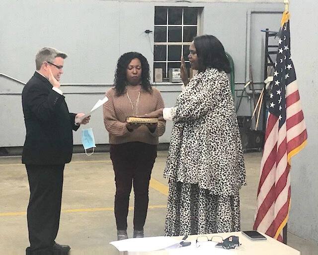 Hammondville Town Council takes oath of office